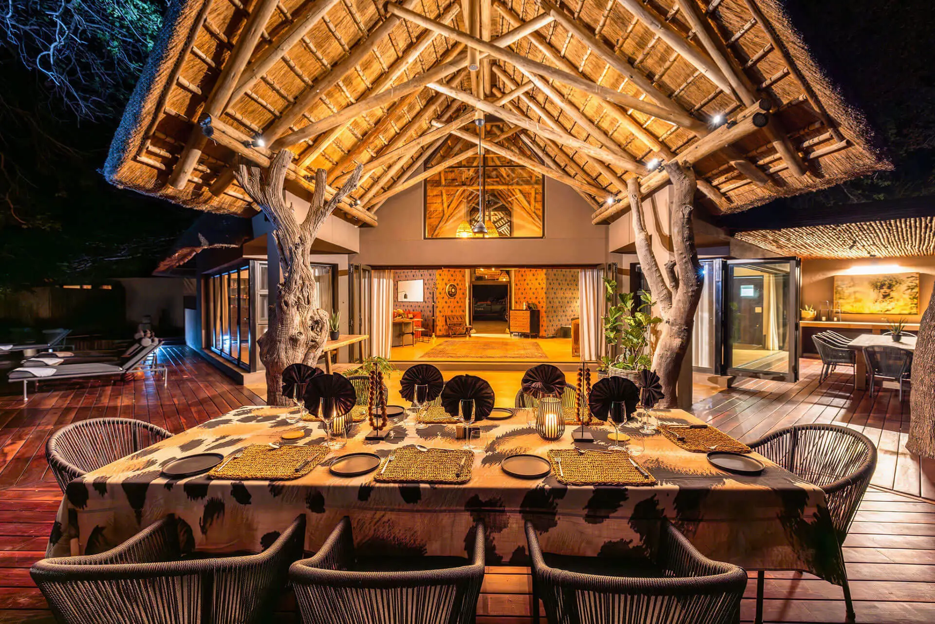 Dining at Tulela